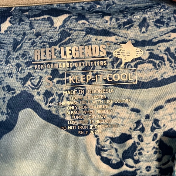 Reel Legends Keep-It-Cool Performance Tee - Picture 4 of 5